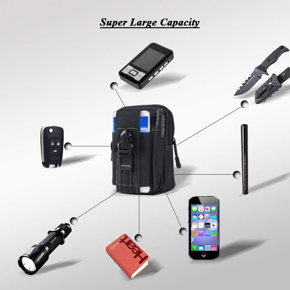 Tactical Molle Belt Pouch Mili - đánh giá và giá Outdoor Adventure Trips
