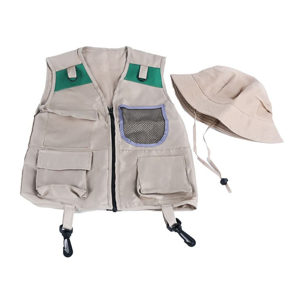 Multicolor Explorer Hat Vest D - đánh giá và giá Outdoor Adventure Kit For Kids