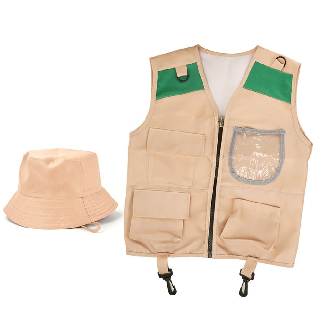 Multicolor Explorer Hat Vest D - đánh giá và giá Outdoor Adventure Kit For Kids