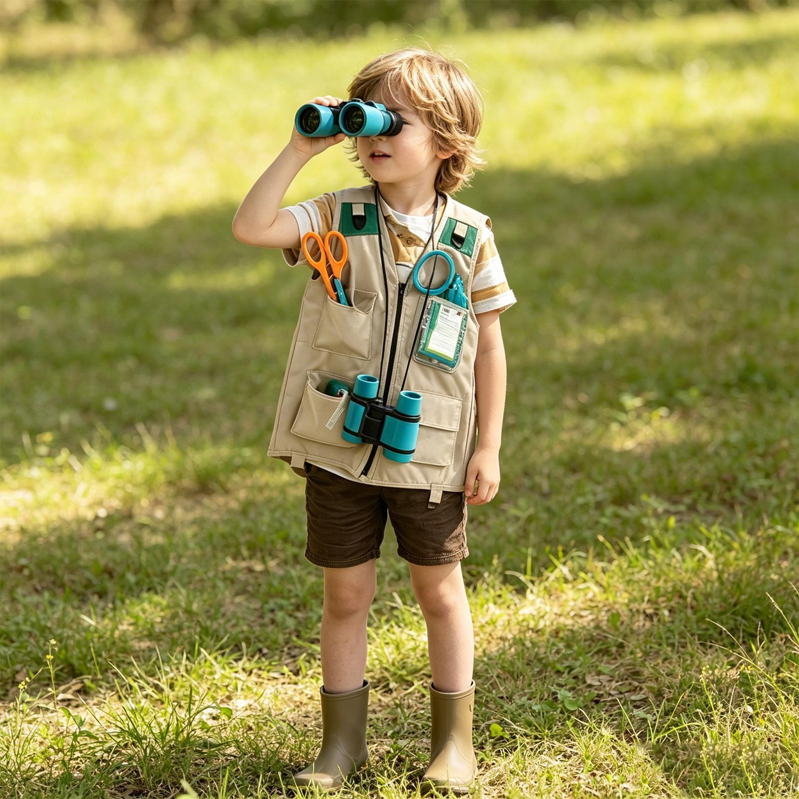 Kids Explorer Vest Safari Cost - đánh giá và giá Outdoor Adventure Outfit