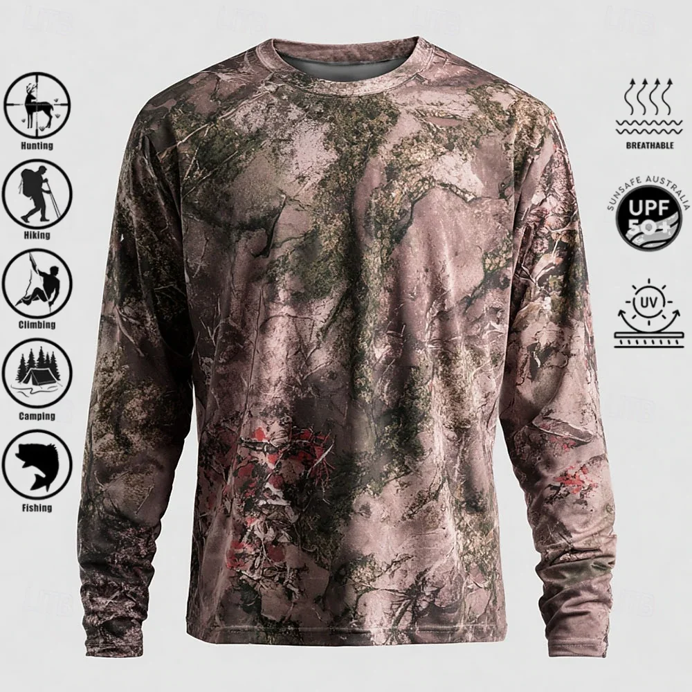 Men Long Sleeve T-shirt Polyes - đánh giá và giá Outdoor Adventure Trips