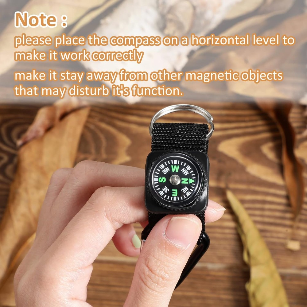 6 Pcs Compass for Bulk Belt Cl - đánh giá và giá Outdoor Adventure Birthday Party