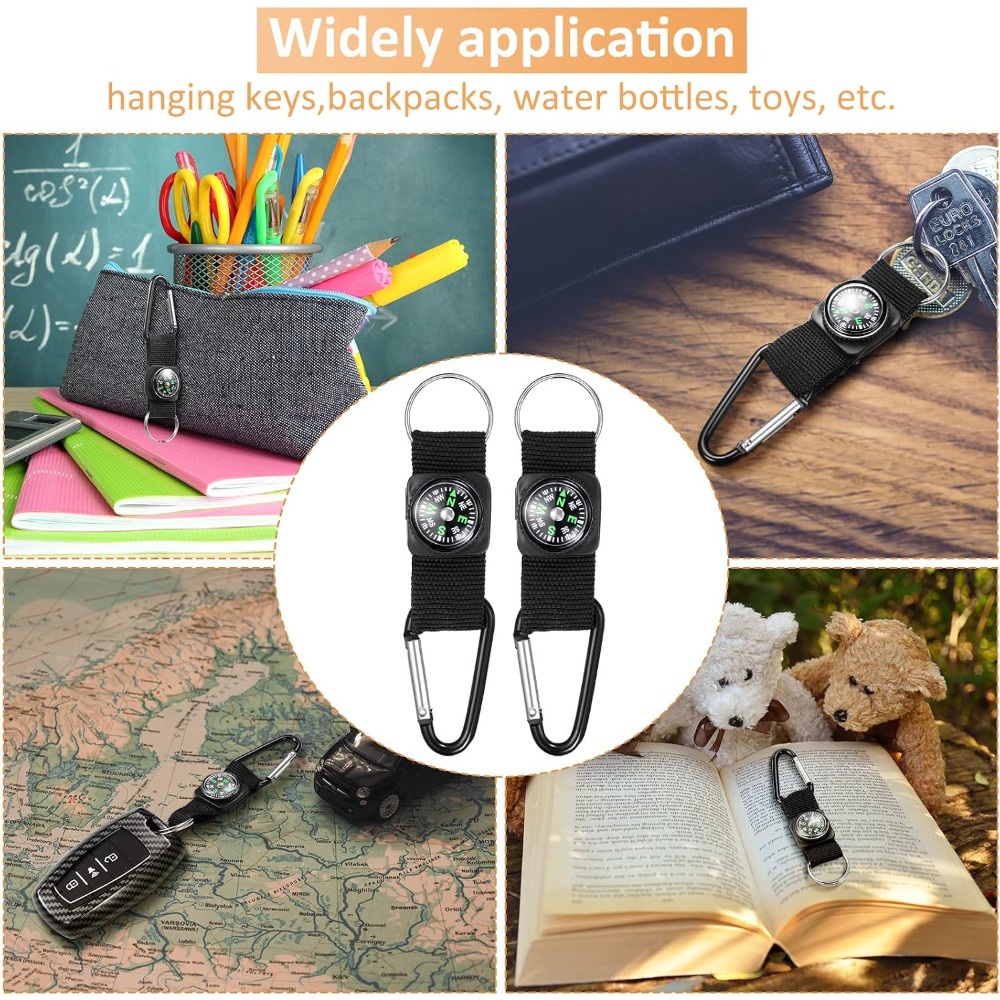 6 Pcs Compass for Bulk Belt Cl - đánh giá và giá Outdoor Adventure Birthday Party