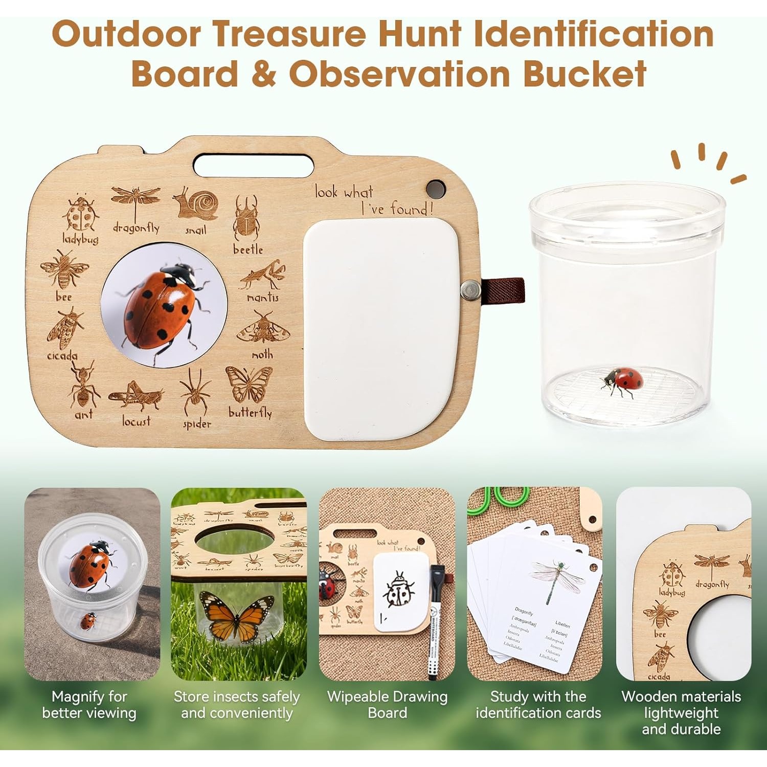 Bug Catcher Kit for Kids with  - đánh giá và giá Outdoor Adventure Kit For Kids