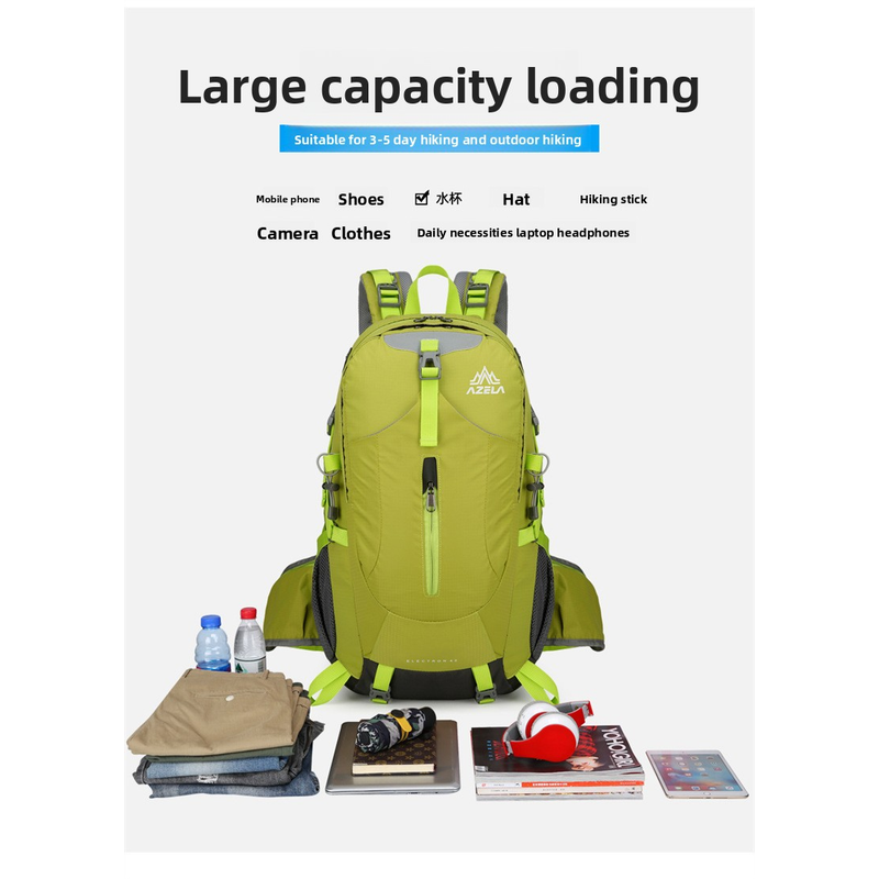 AZELA 36-55L Hiking Backpack L - đánh giá và giá Outdoor Adventure Backpack